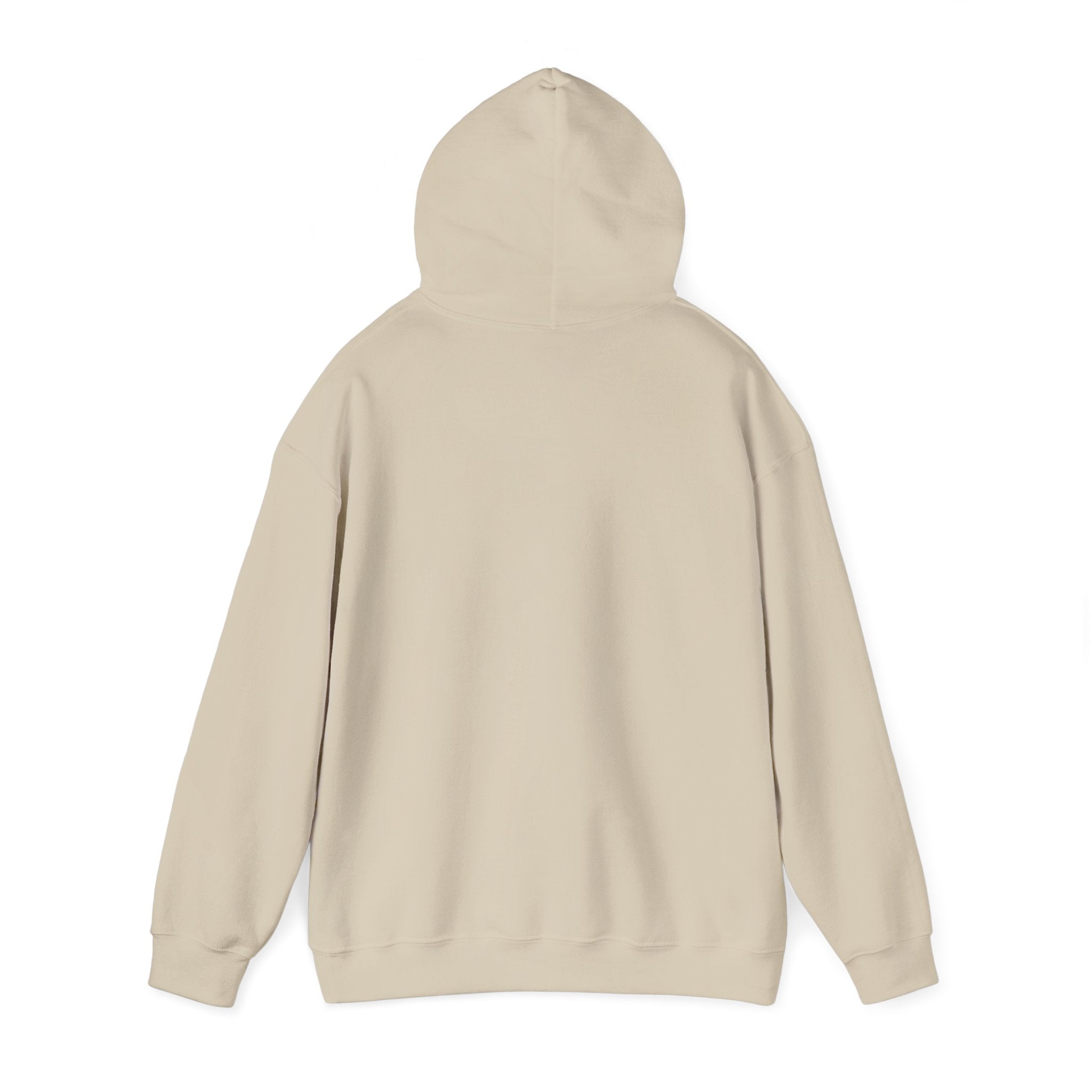 Hoodie "Say It Baby Sexy" Circular Text Graphic – Minimal White Pullover