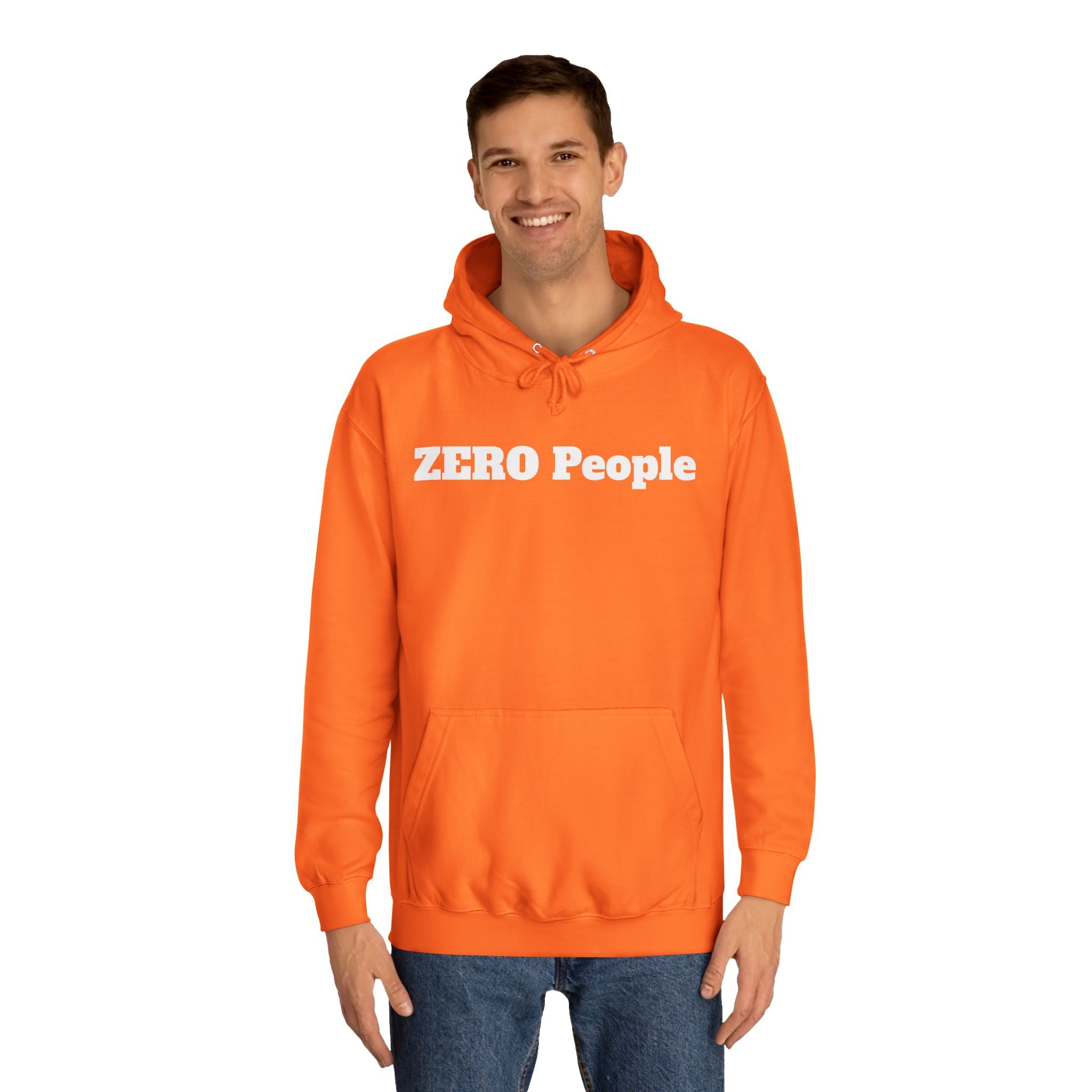 Copy of ZERO People Hoodie — Minimalist Statement Pullover