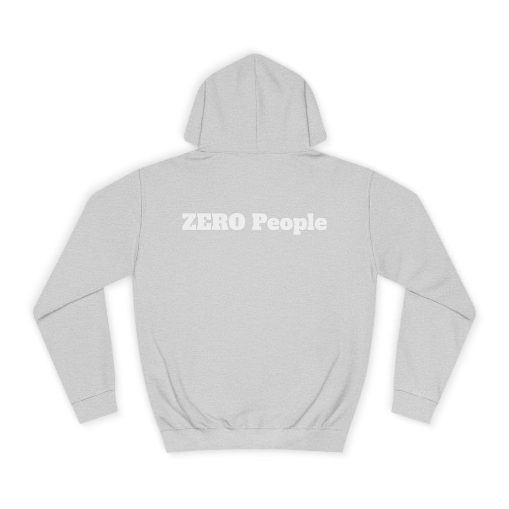 Copy of ZERO People Hoodie — Minimalist Statement Pullover