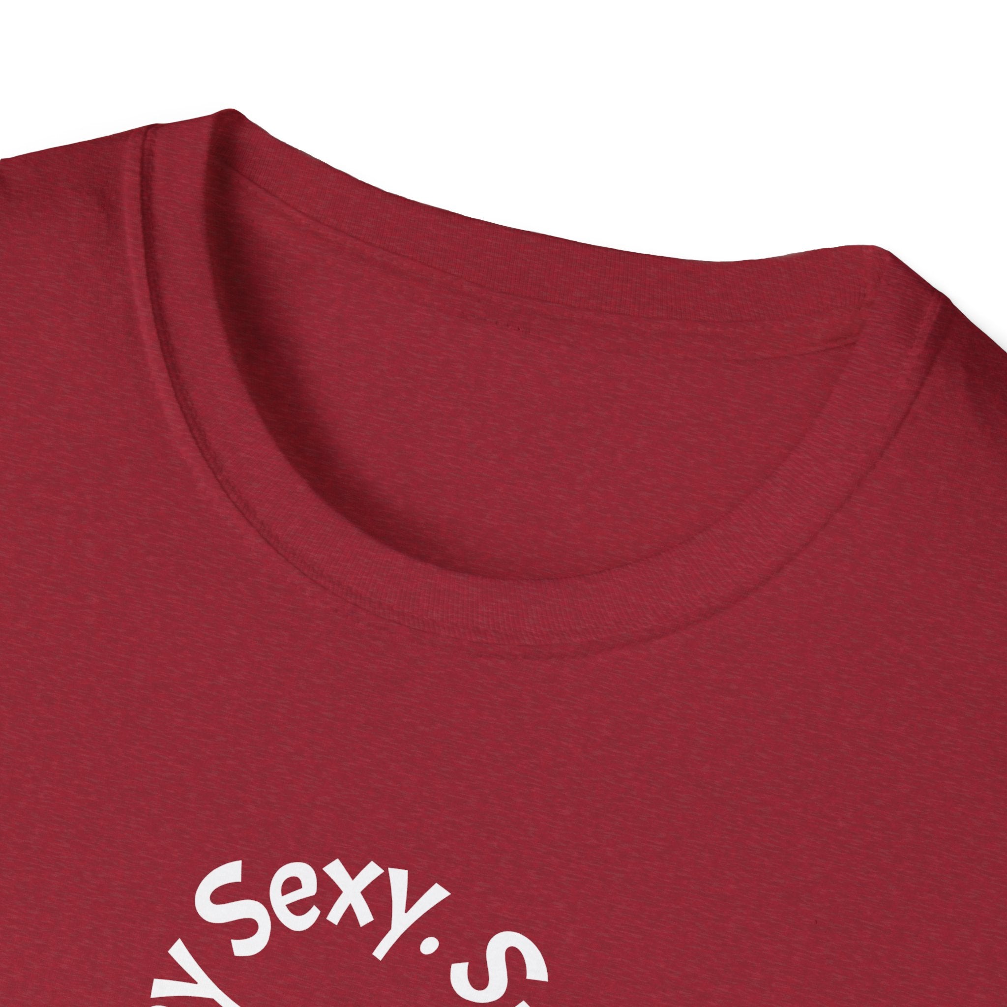 Sexy, Say It Back T-Shirt | Minimal Circular Text Tee
