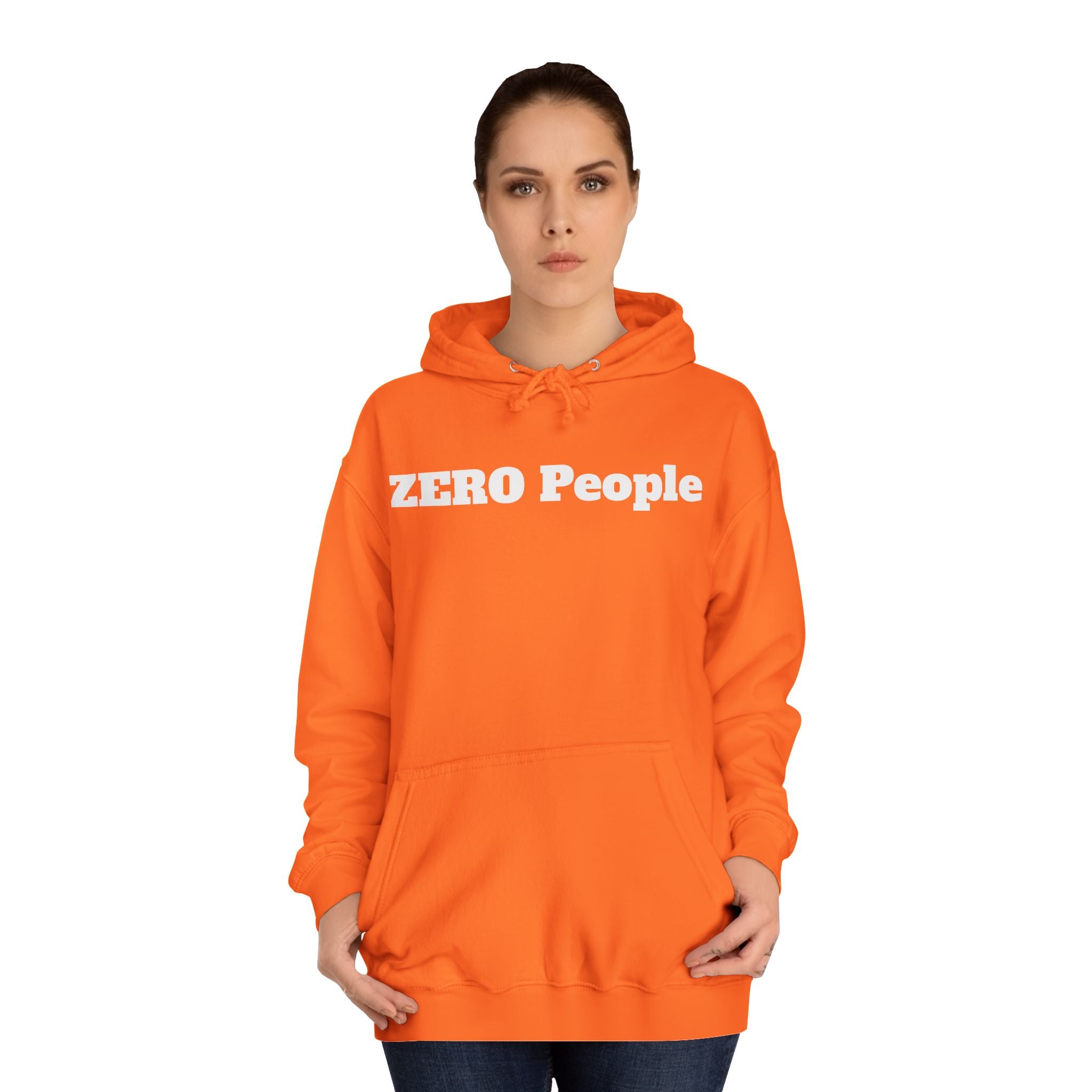 Copy of ZERO People Hoodie — Minimalist Statement Pullover