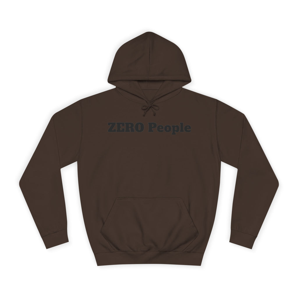 ZERO People Hoodie — Minimalist Statement Pullover