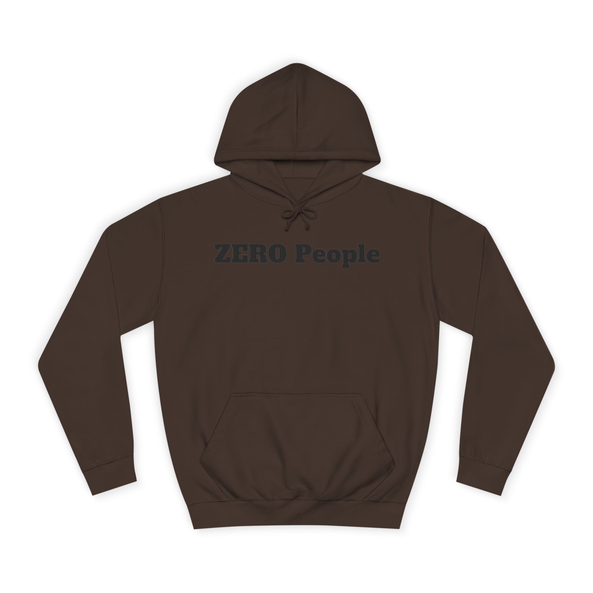 ZERO People Hoodie — Minimalist Statement Pullover