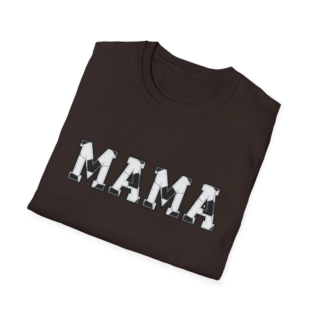 Mama Graphic T-Shirt — Classic Block Letter Mom Tee