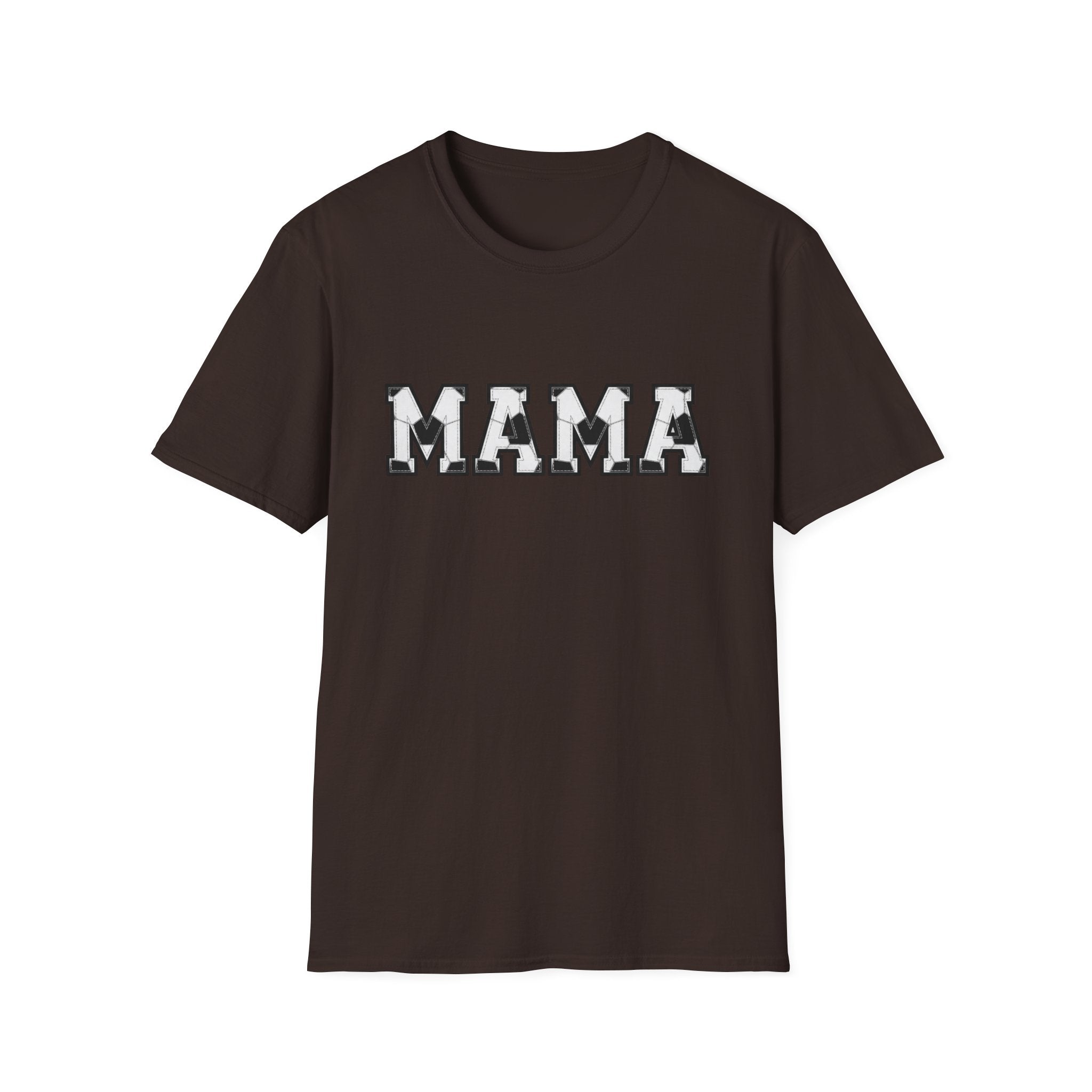 Mama Graphic T-Shirt — Classic Block Letter Mom Tee