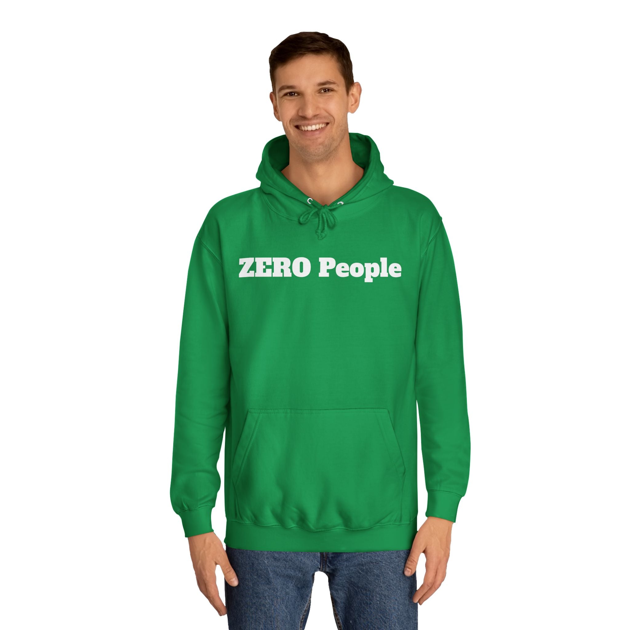 Copy of ZERO People Hoodie — Minimalist Statement Pullover
