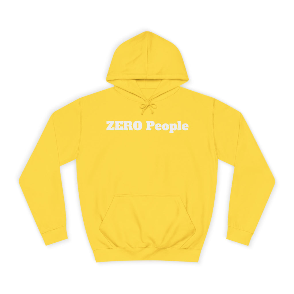 Copy of ZERO People Hoodie — Minimalist Statement Pullover
