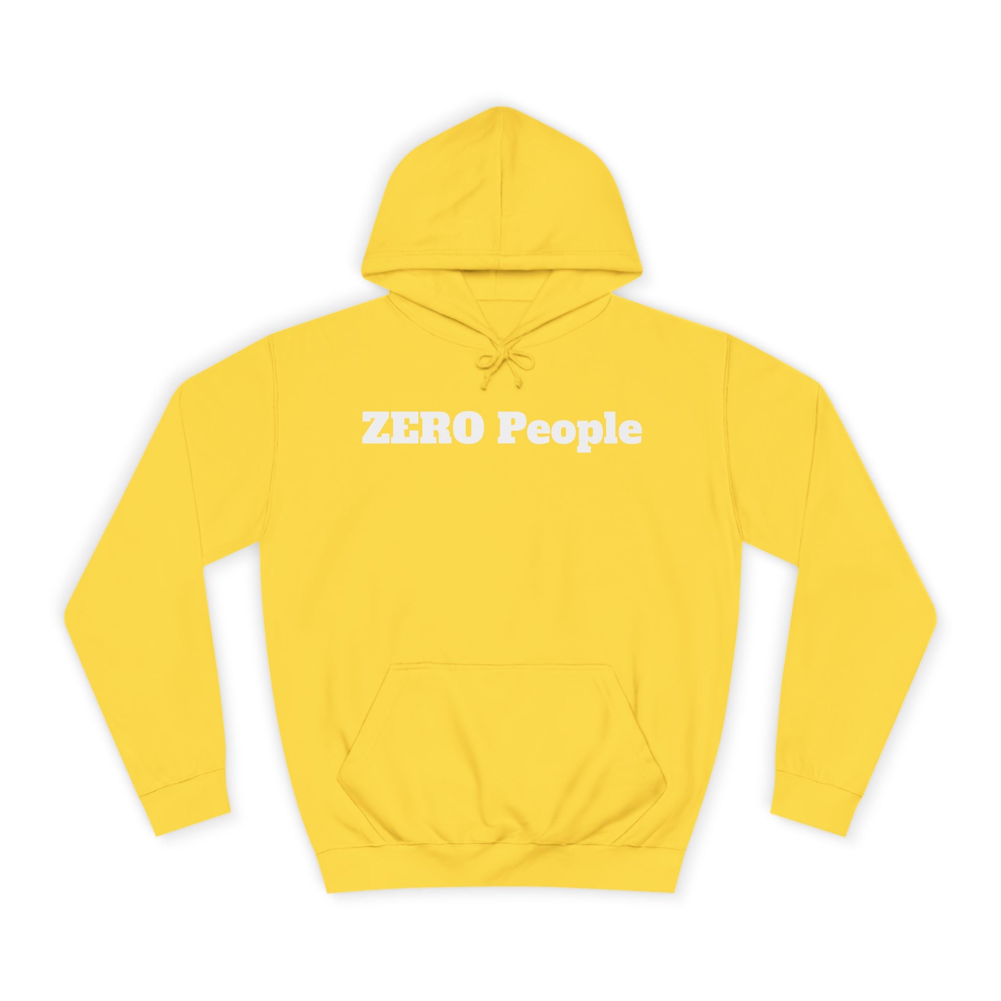 Copy of ZERO People Hoodie — Minimalist Statement Pullover