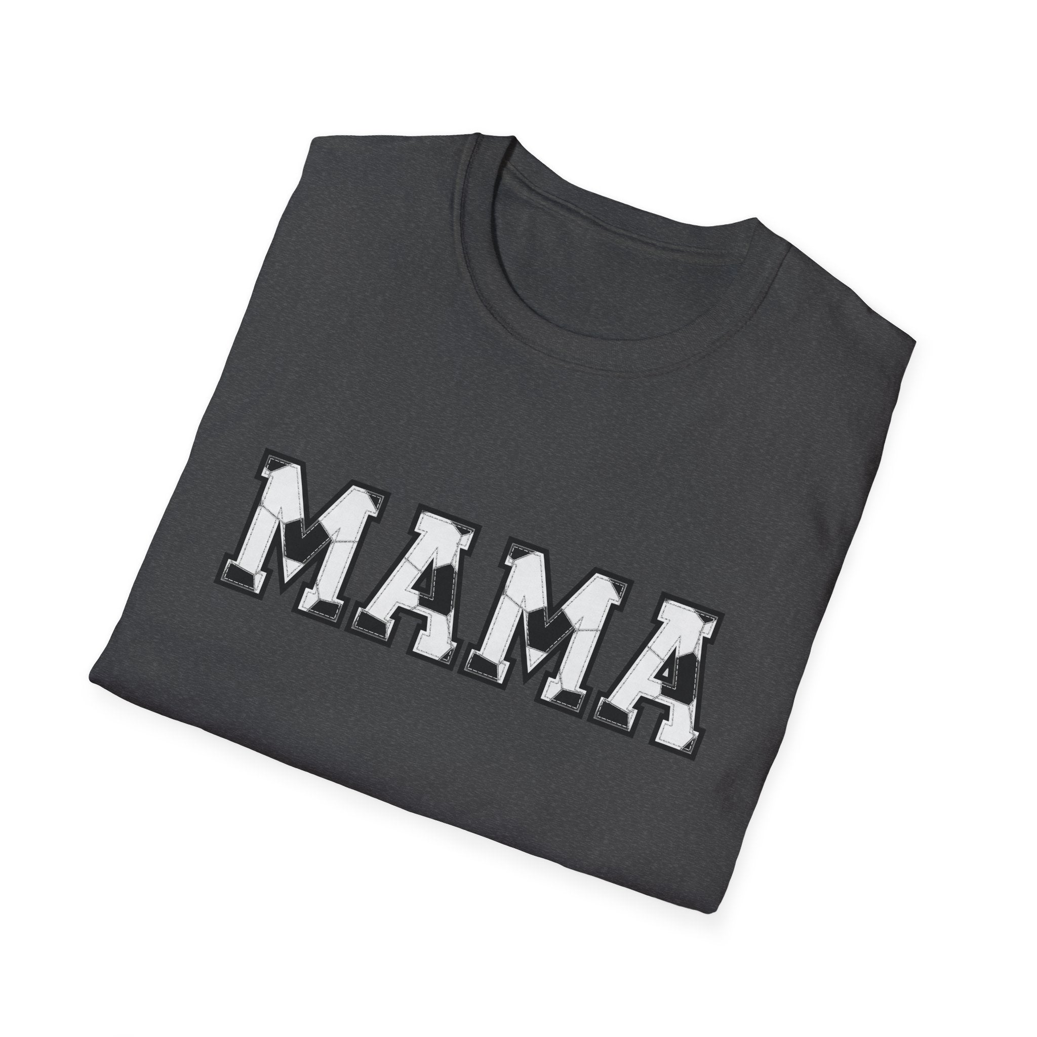 Mama Graphic T-Shirt — Classic Block Letter Mom Tee