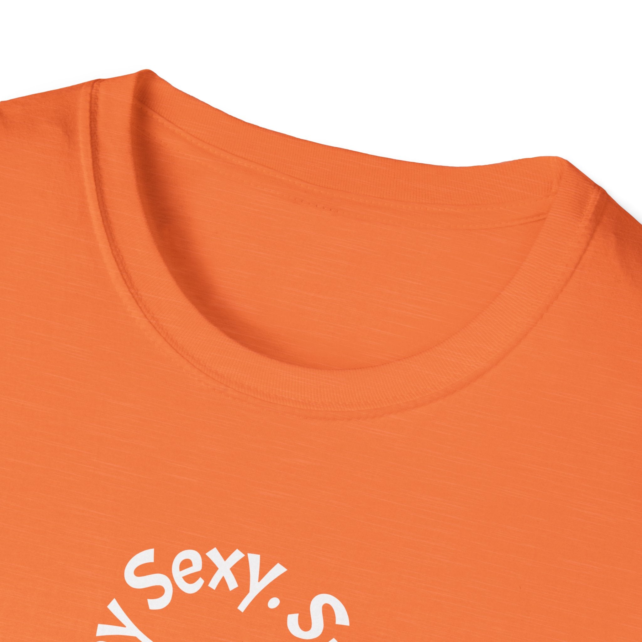Sexy, Say It Back T-Shirt | Minimal Circular Text Tee