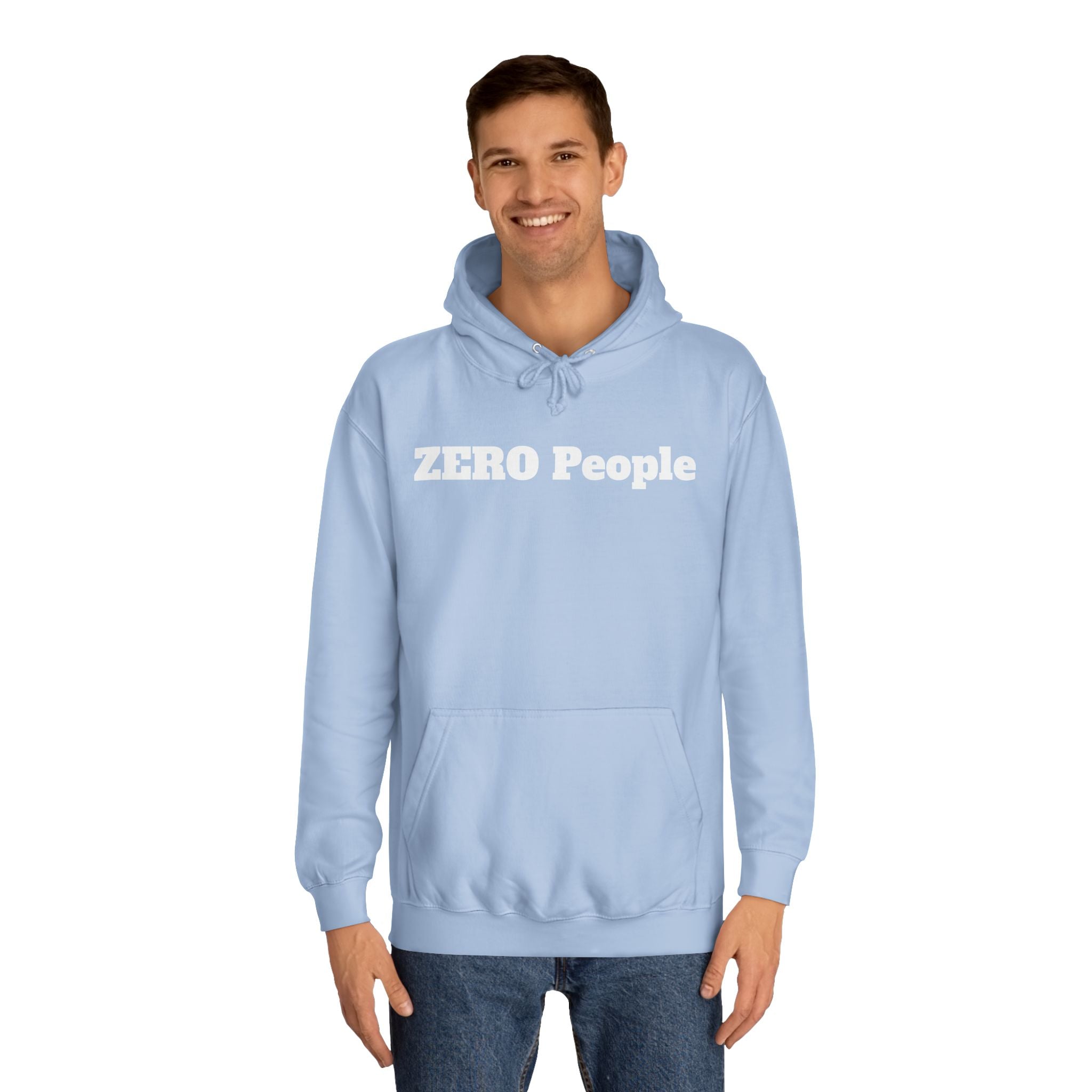 Copy of ZERO People Hoodie — Minimalist Statement Pullover