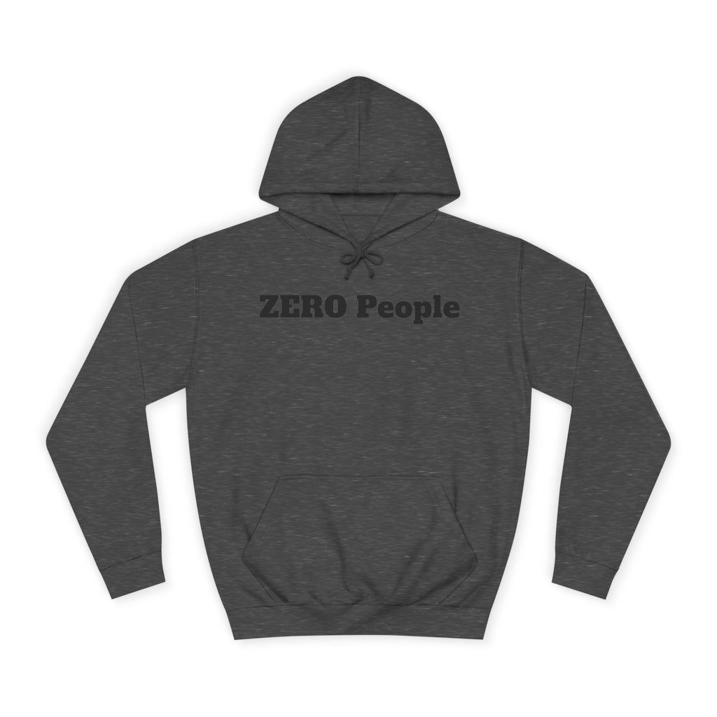 ZERO People Hoodie — Minimalist Statement Pullover