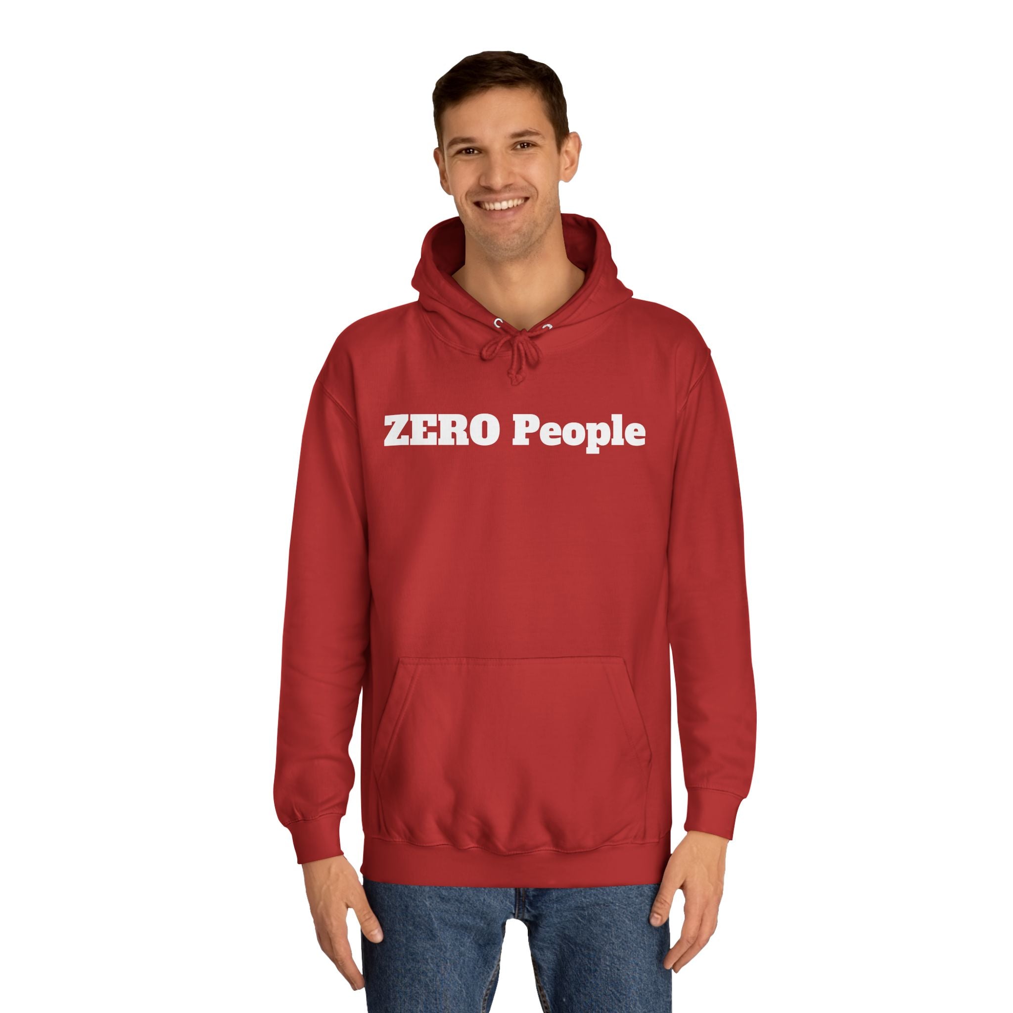 Copy of ZERO People Hoodie — Minimalist Statement Pullover