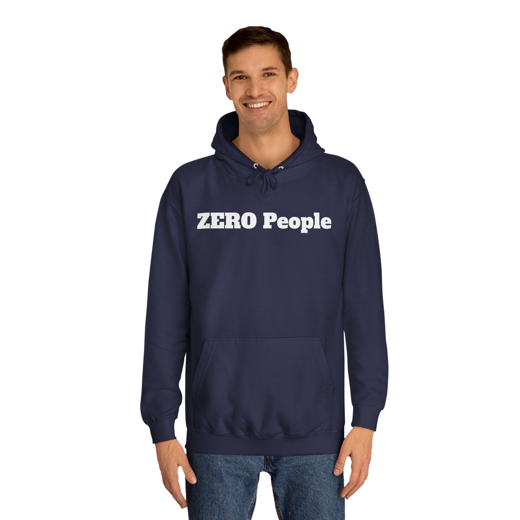 Copy of ZERO People Hoodie — Minimalist Statement Pullover
