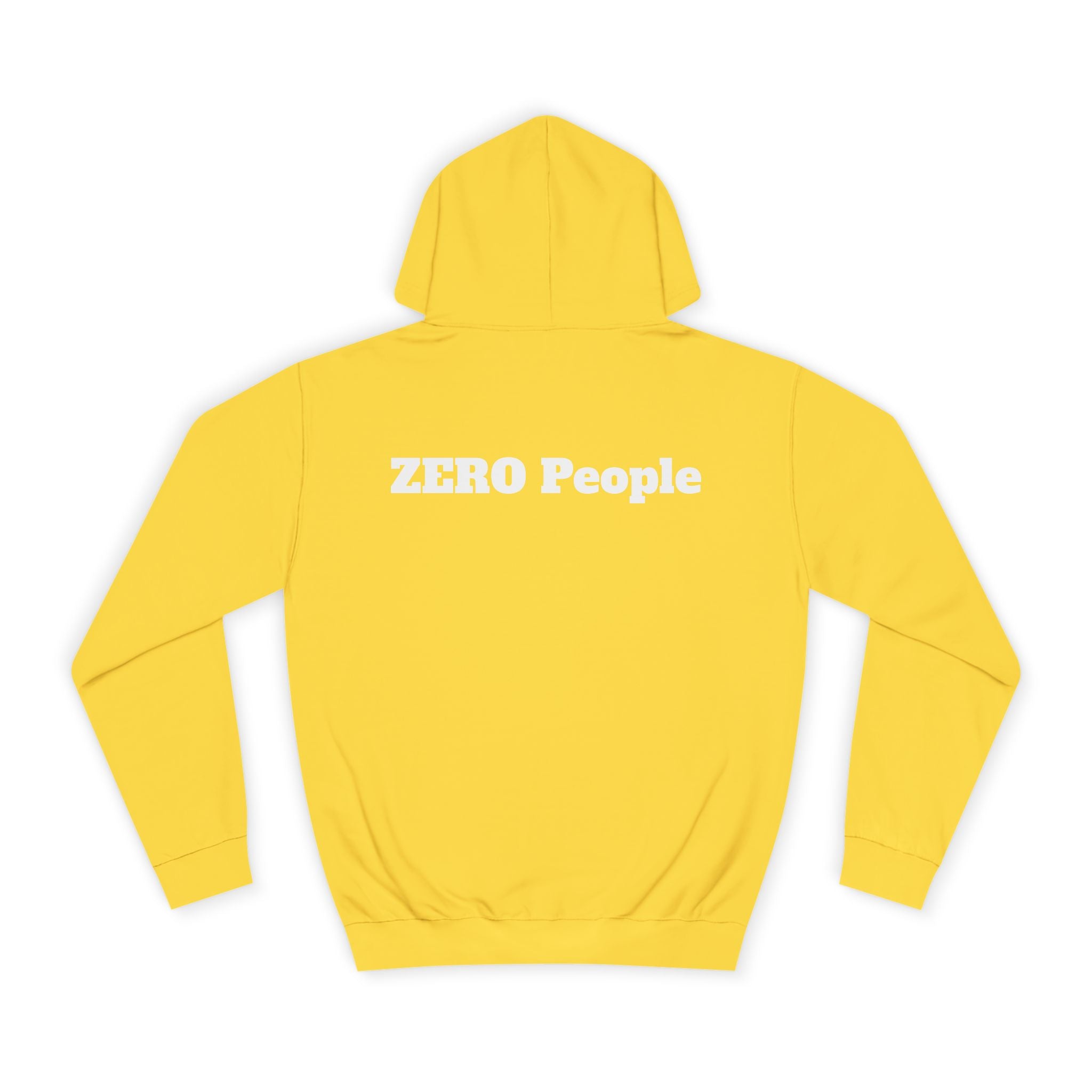 Copy of ZERO People Hoodie — Minimalist Statement Pullover