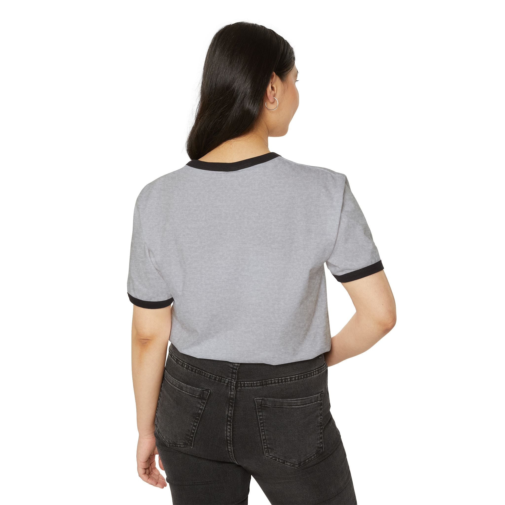 Zero People Ringer Tee — Vintage-Inspired Funny Statement T‑Shirt