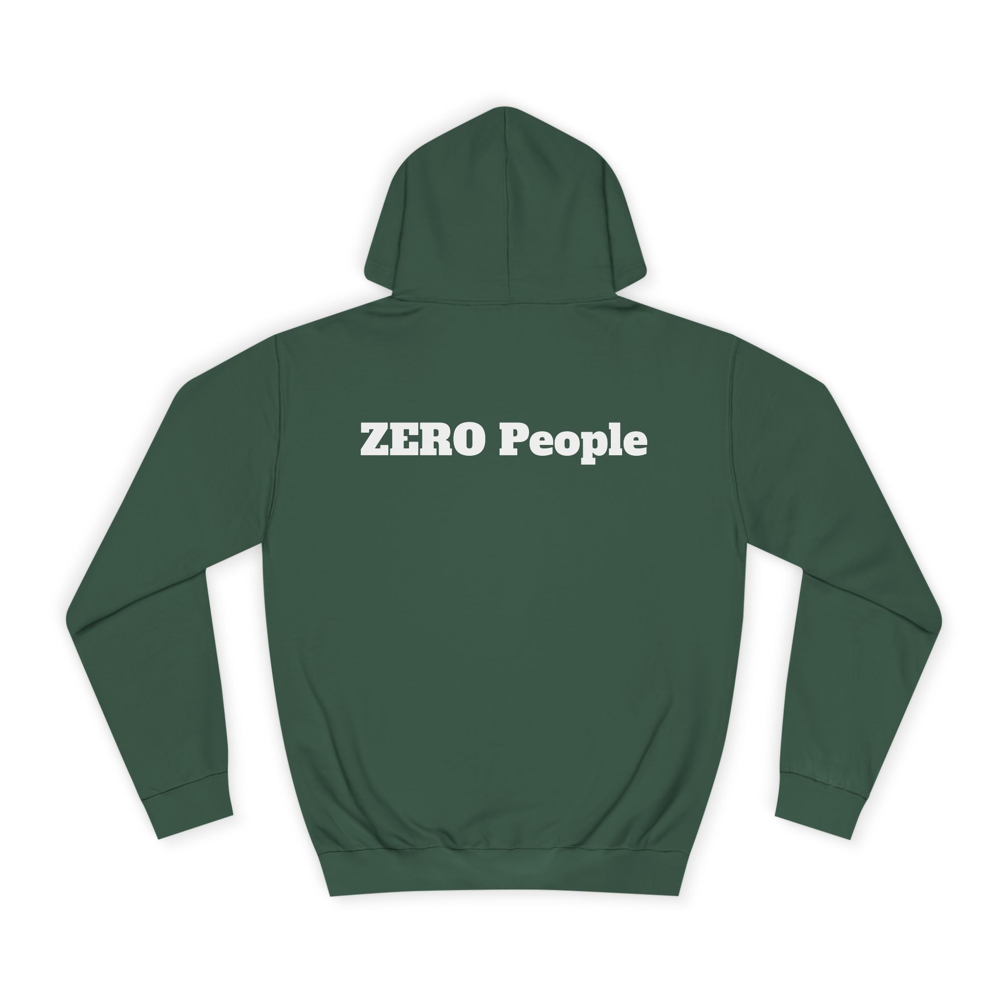 Copy of ZERO People Hoodie — Minimalist Statement Pullover