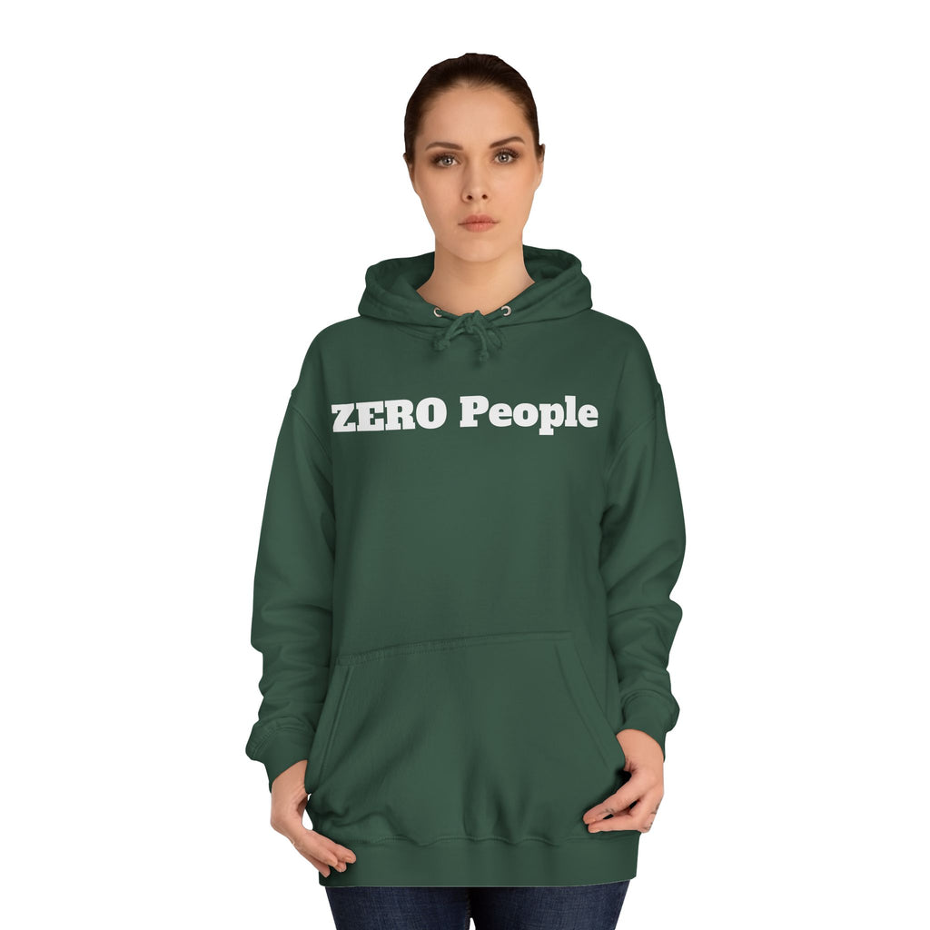 Copy of ZERO People Hoodie — Minimalist Statement Pullover