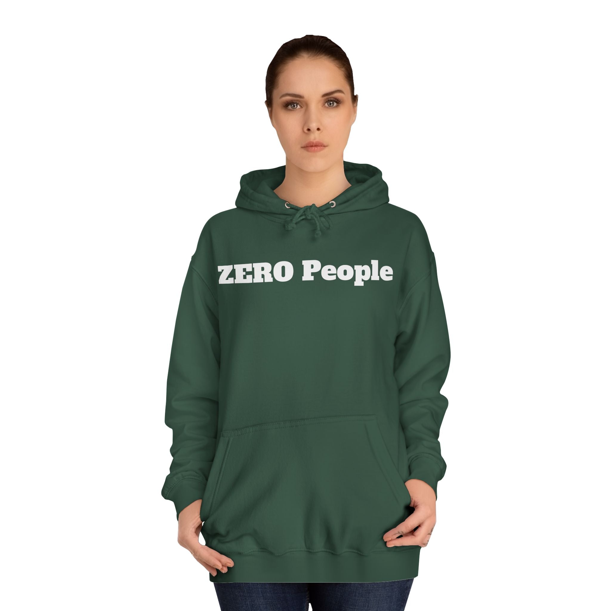 Copy of ZERO People Hoodie — Minimalist Statement Pullover