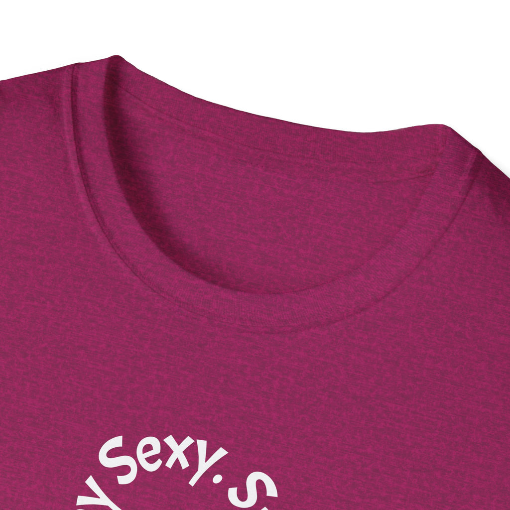 Sexy, Say It Back T-Shirt | Minimal Circular Text Tee