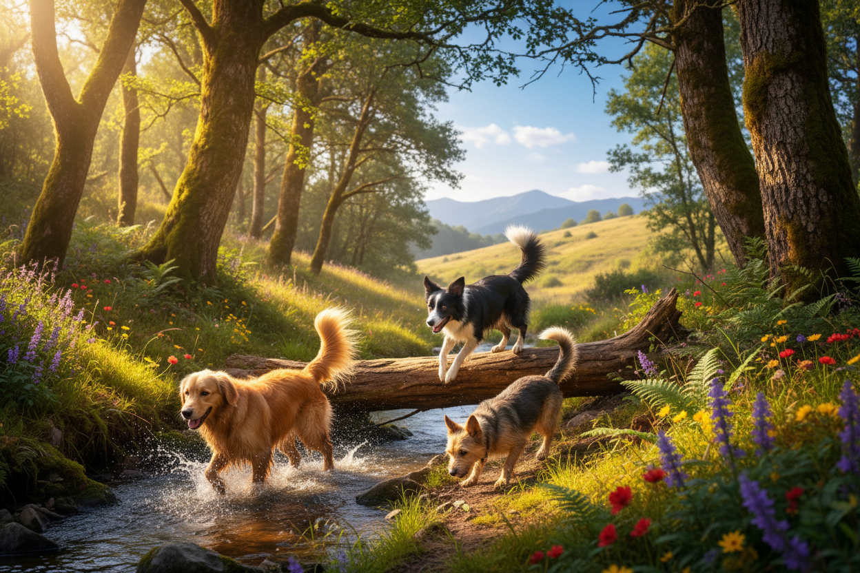 Nature and dogs